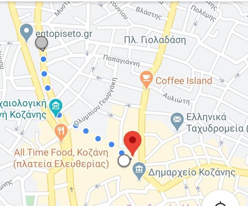 Evaggelia'S Apartments 1 Διαμονή Στο Κέντρο Kozani Ngoại thất bức ảnh
